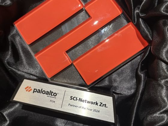 PaloAlto 2024 év partnere díj