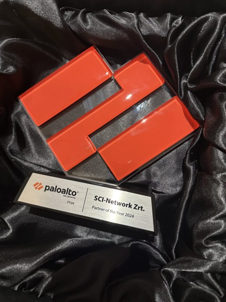 PaloAlto 2024 év partnere díj